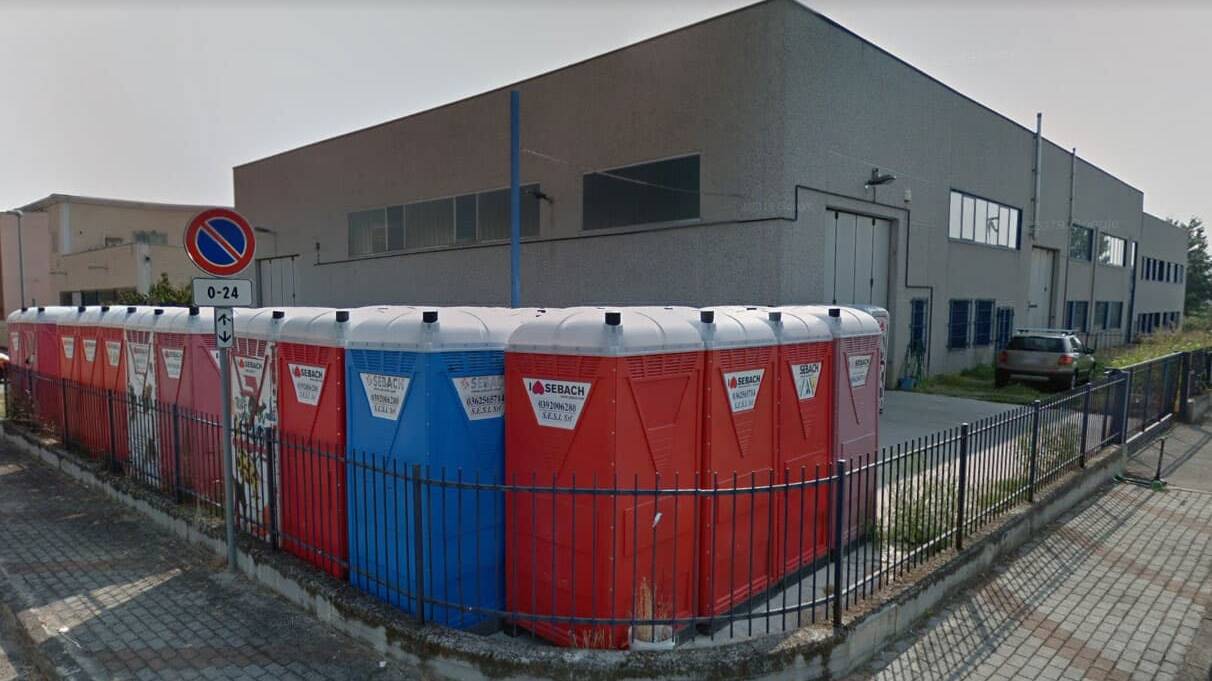 Sede operativa e deposito di Gruppo Sesi Pavia (PV) Villanterio via Enrico Fermi 6 - Noleggio strutture mobili e bagni chimici per cantieri ed eventi