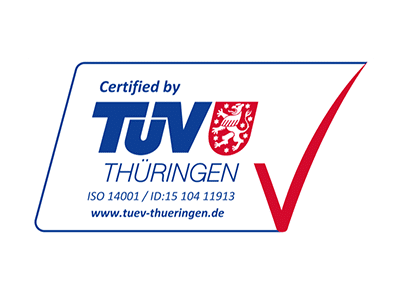 Certificato TUV ISO 14001